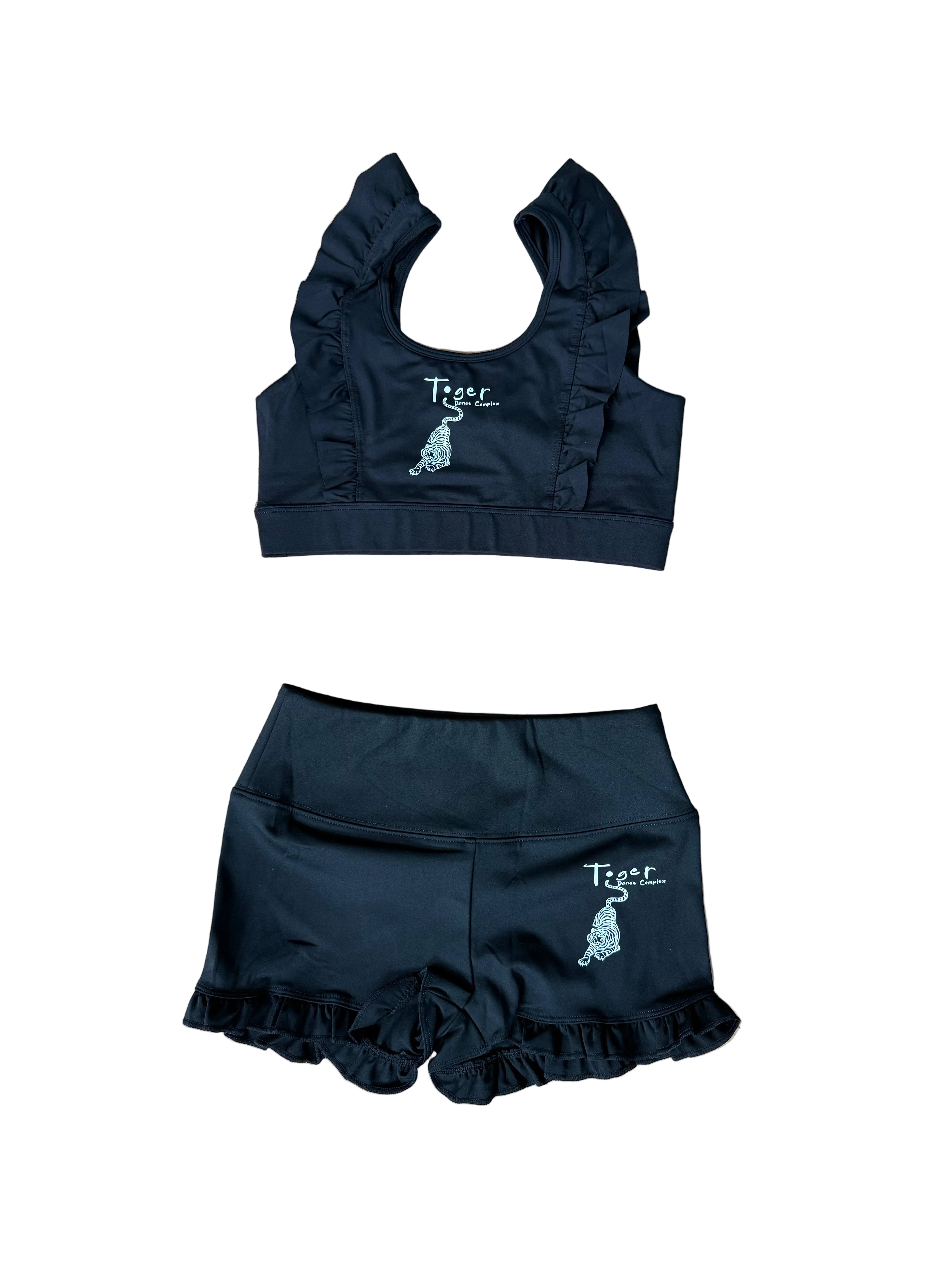 TDC Black Ruffle Set