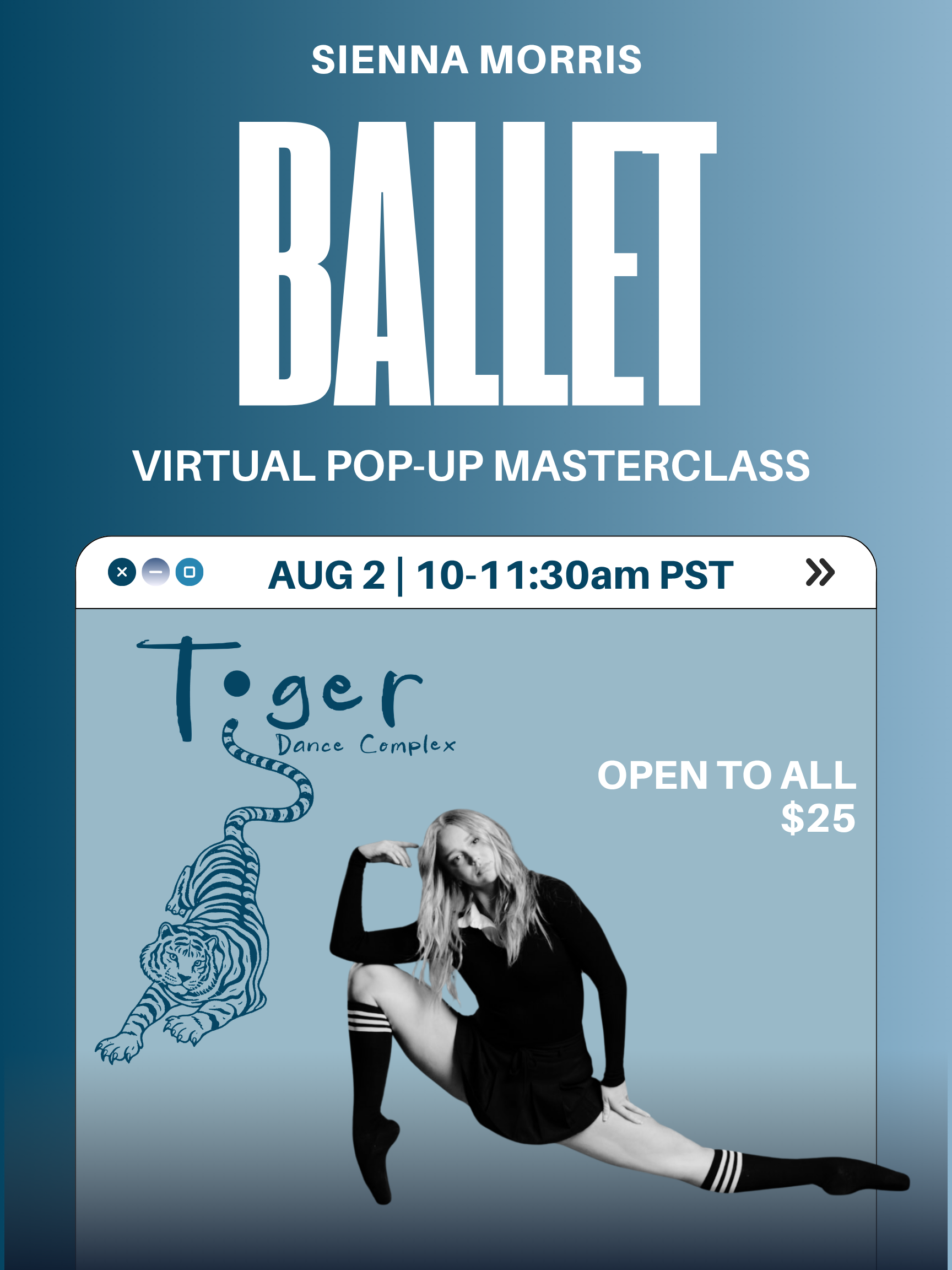 Sienna Morris Ballet Drop-in 8/2