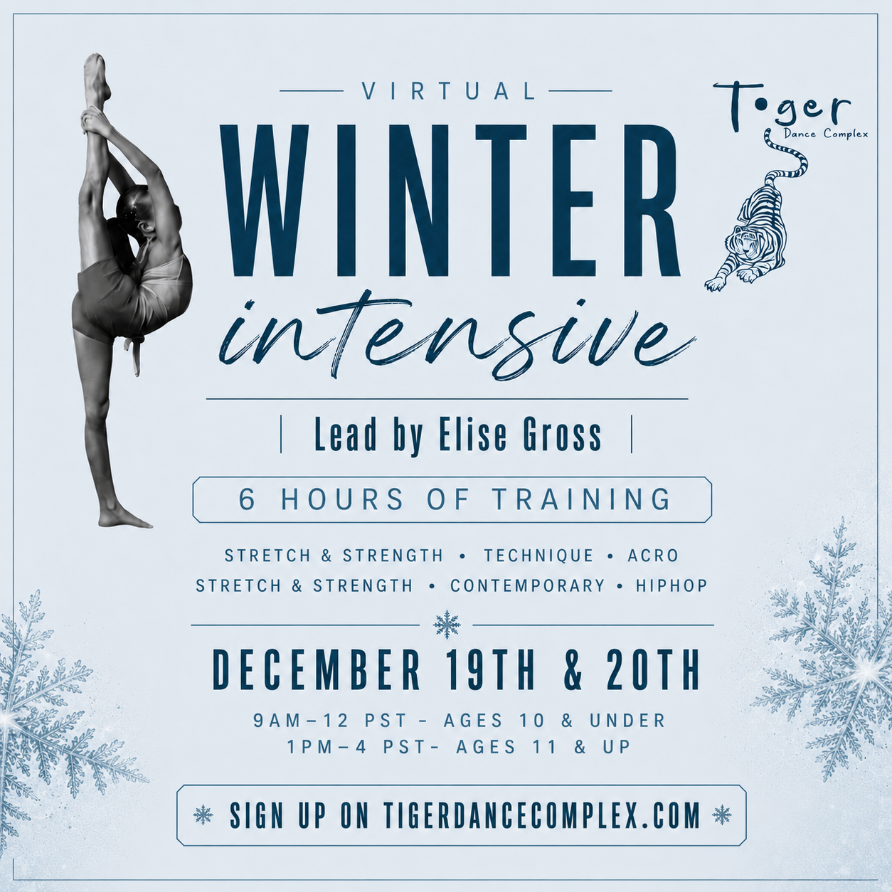 11 & up WINTER INTENSIVE