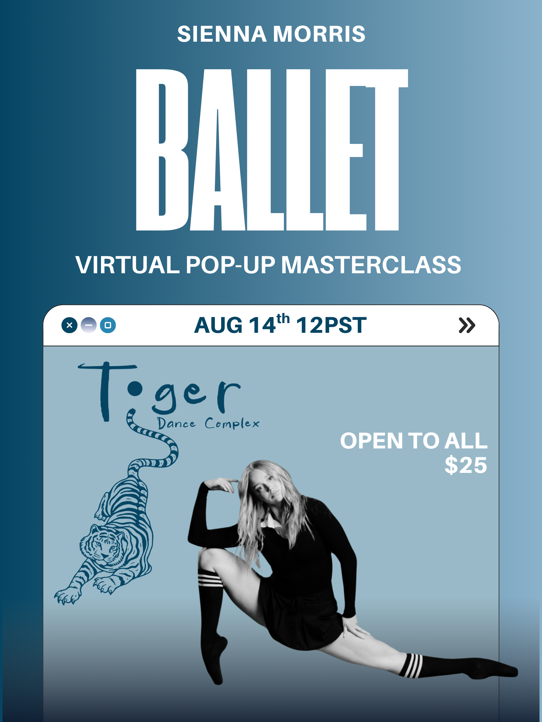 Sienna Morris Ballet Drop-in 8/14