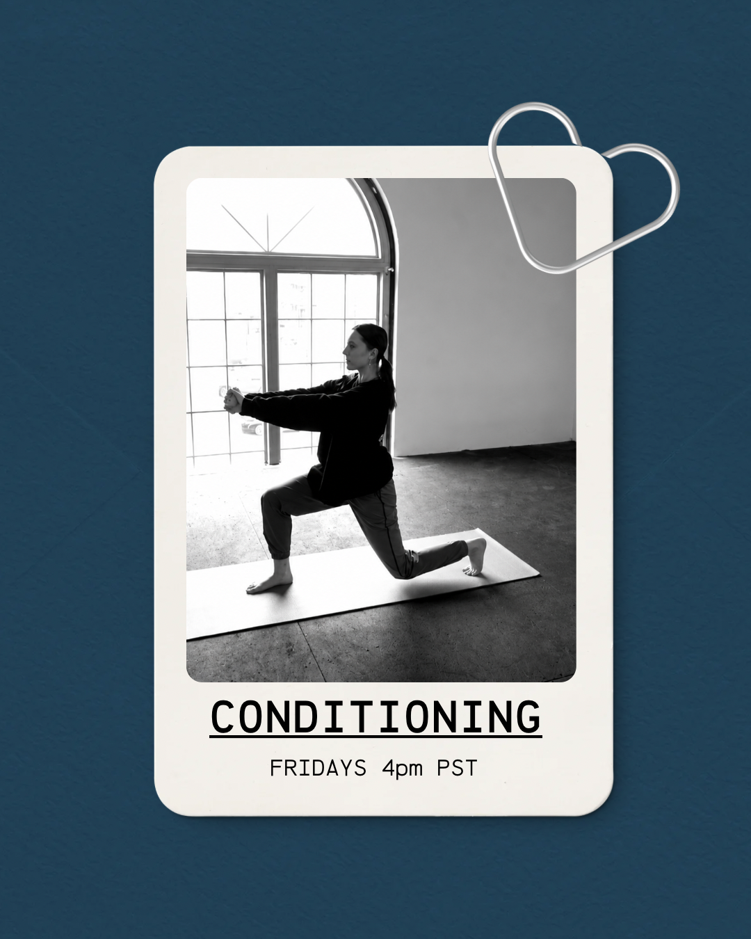 Conditioning 8/28