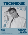 WEEKLY CLASS-Technique 7/4